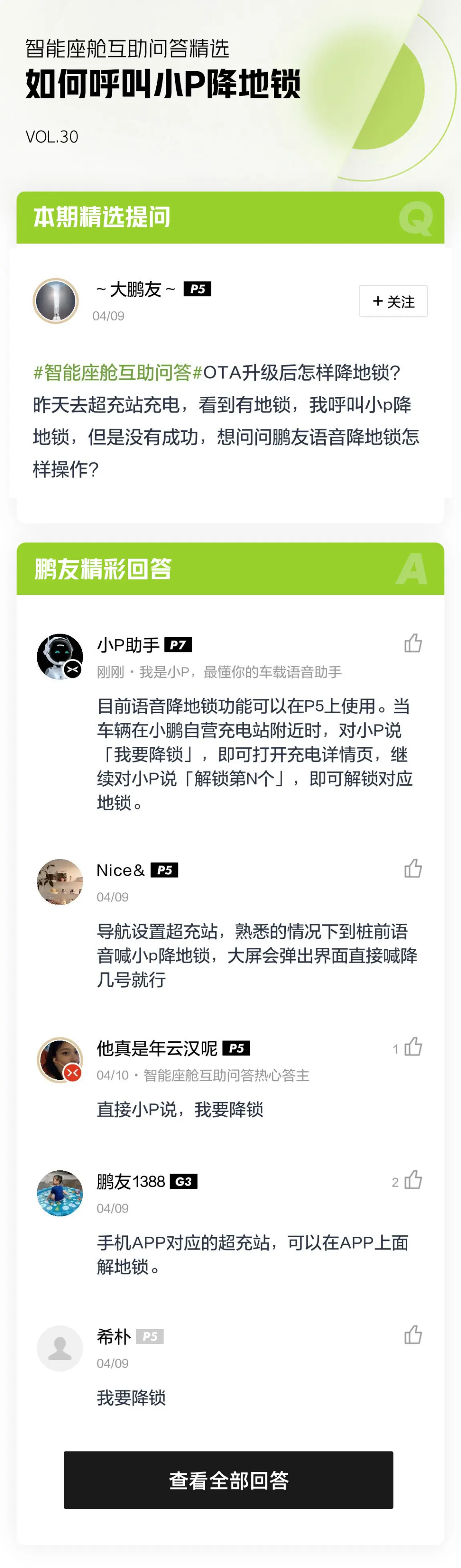 本期互助问答正文